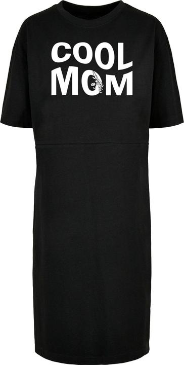 Merchcode Ladies Mothers Day - Cool mom Organic Oversized Slit Dress - 118807 (L)