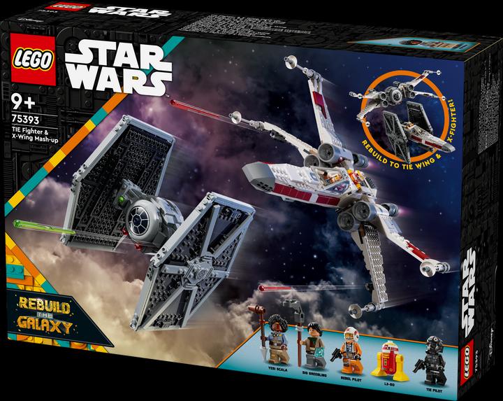 Actual product image LEGO Mashup of TIE Fighter & X-Wing (75393, LEGO Star Wars)