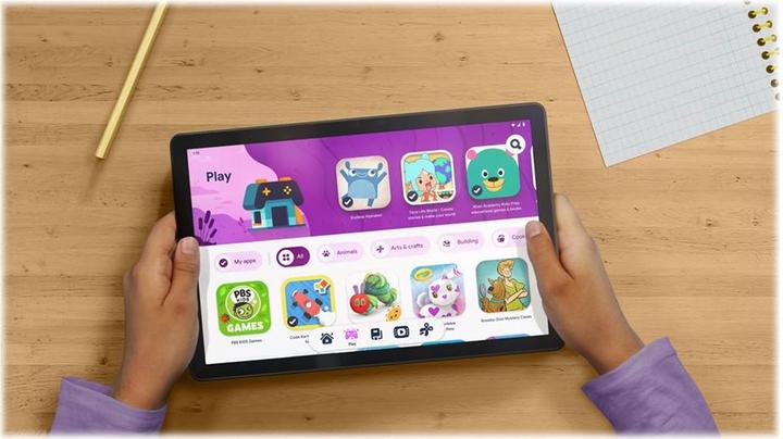 Actual product image Lenovo Tab M10 (3rd Gen) (WLAN only, 10.10", 64 GB, Dual Tone Storm Gray)