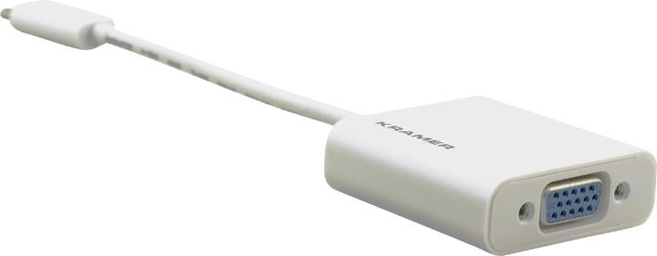 Immagine prodotto ADC-U31C/GF - Adattatore video esterno - USB-C 3.1 - VGA - bianco (USB-C, VGA, 17 cm)