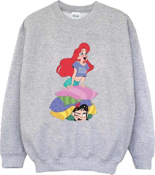 Disney Wreck It Ralph Ariel And Vanellope Sweatshirt Jungen