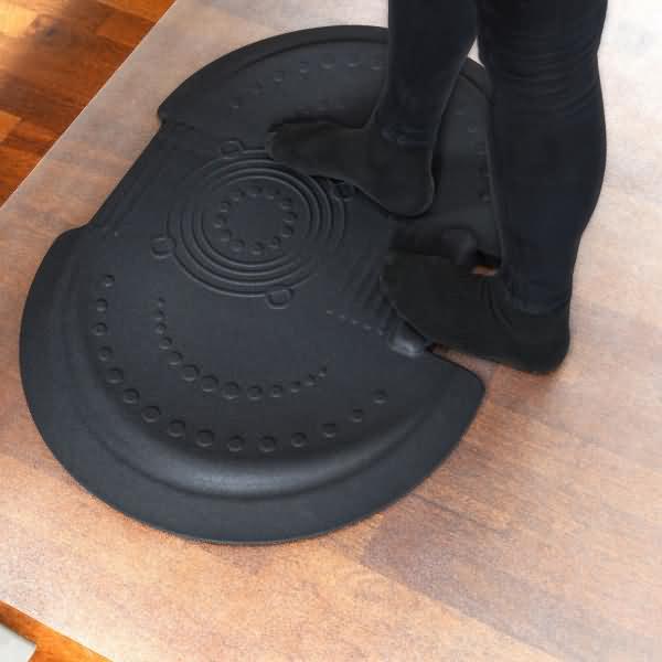 Image du produit Afs-Tex Tapis anti-fatigue 5000X 66x90cm noir polyuréthane (90 x 66 cm)