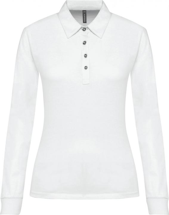 Produktbild Kariban Polo-Shirt aus Jersey langarm, Damen (XS)