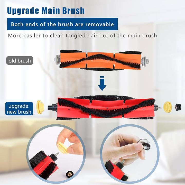 Image du produit Chuancheng Kit de pièces de rechange pour robot aspirateur