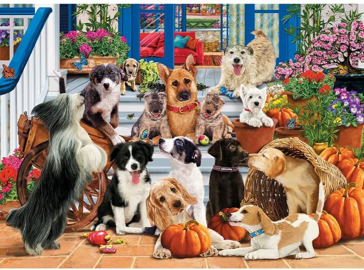 Actual product image Trefl Wooden puzzle 1000 pcs. - Dogs (1000 pieces)