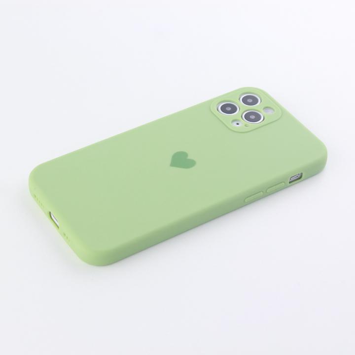 Produktbild PhoneLook Hülle Silikon Mat Herz (Apple iPhone 11 Pro Max)