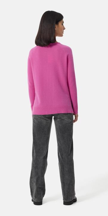 Produktbild Cash-Mere Kaschmir Rundhals Pullover mit Seitenschlitzen (S)