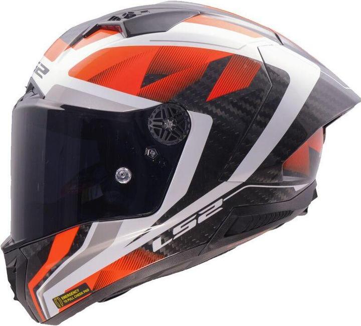 Image du produit LS2 FF805 THUNDER GP AERO RAUTE Integralhelm weiss-rot L (60 - 65 cm, L)