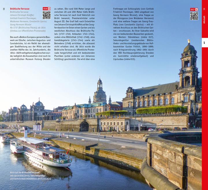 Actual product image Dresden. Architekturführer (German, Hamm, OliverG, 2022)