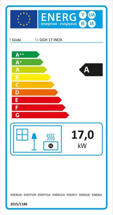 Immagine prodotto Güde Termoventilatore a gas GGH 17 INOX Riscaldamento Cannone da costruzione Riscaldatore rapido - 85006 (4284.70 W)