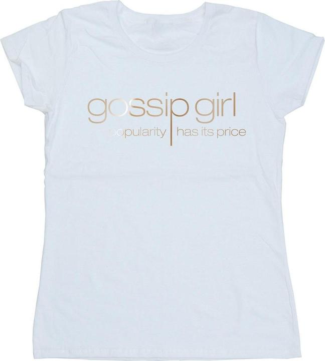 Immagine prodotto Gossip Girl Gold Logo Maglietta Donna (XL)