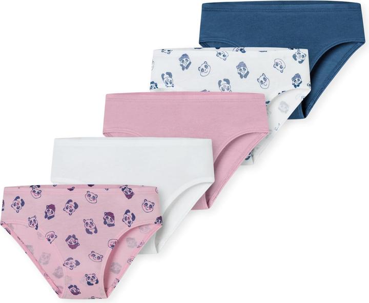 Dunkelblau, Weiss, Rosa