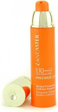 Produktbild Lancaster Precious Sun Age-Defying Sunscreen Cream For Face, Neck, And Decollete Spf 10 50 Ml (Sonnencreme Gesicht, 50 ml)