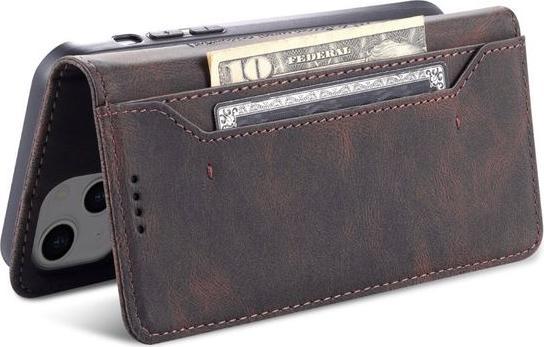 Actual product image MU Classic Retro Leather Bookcover Sleeve (Apple iPhone 14 Plus)