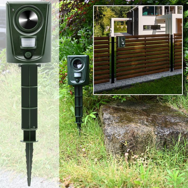 Produktbild Casativo Universal Ultraschall Tiervertreiber, PIR-Bewegungsmelder, bis 60 m²
