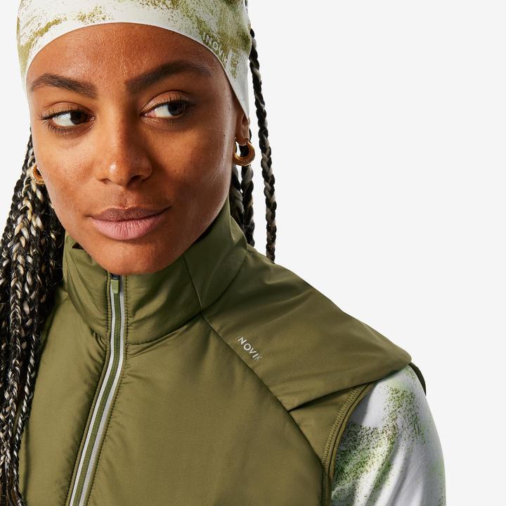 Immagine prodotto Inovik Gilet da sci di fondo da donna - 500 kaki (L)