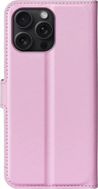 Actual product image MU Classic Litchi Leather Bookcover Series (Apple iPhone 16 Pro)