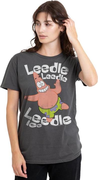 Immagine prodotto Spongebob Squarepants Singing Maglietta Patrick Star (Patrick Stella) Adulto Unisex (L)