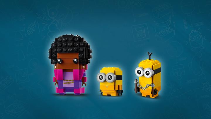 Produktbild LEGO Gru, Stuart & Otto (40420, LEGO Brickheadz)