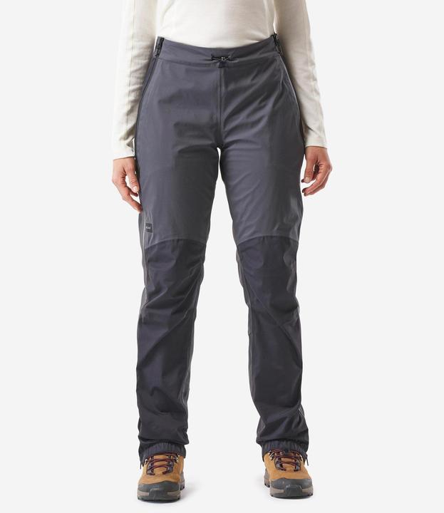 Immagine prodotto Forclaz Pantaloni antipioggia da donna 20.000 mm di colonna d'acqua trekking - MT900 nero (L)