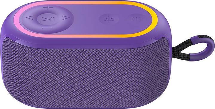 Image du produit Havit SK809BT - kabelloser Bluetooth-Lautsprecher violett (6 h, Alimentation via port USB)