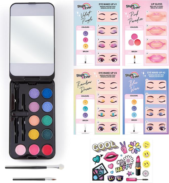 Actual product image Konjac Sponge STYLE 4 EVER - Mini Make Up Led Case (260) (Multicoloured)