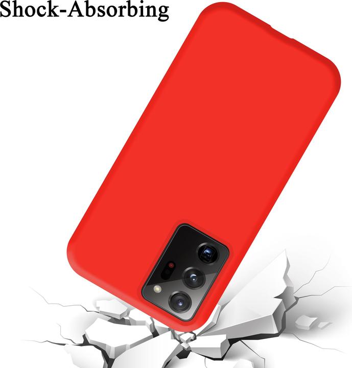 Immagine prodotto Cadorabo Copertura della cassa del silicone liquido TPU (Samsung Galaxy Note 20 Ultra)
