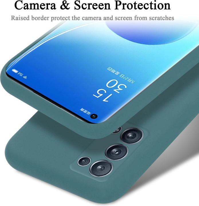 Immagine prodotto Cadorabo Custodia TPU Liquid Silicone Case (Oppo Reno 6 Pro 5G)