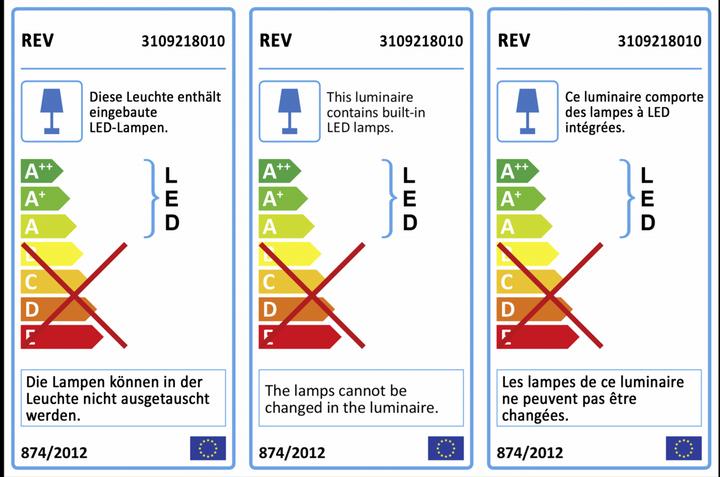 Energie-Label REV Super Slim (1600 lm)