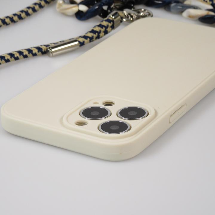 Image du produit PhoneLook Coque Gel silicone avec corde collier & chaîne de pierre décorative (Apple iPhone 13 Pro Max)