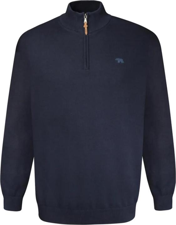 Produktbild DUKE D555 Giuseppe 2 Sweatshirt mit kurzem Reissverschluss (4XL)