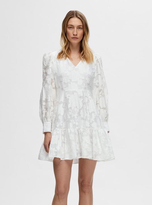 Actual product image Selected Femme Floral long sleeve mini dress (38)