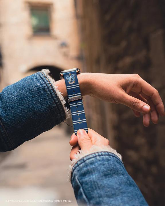Image du produit Moby Fox Bracelet montre connectée Serdaigle Harry Potter (22 mm, Acier inoxydable, Silicone)