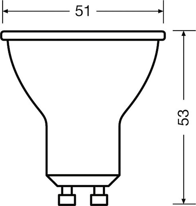 Actual product image Osram Star PAR16 (GU10, 4.50 W, 345 lm, 1 x, F)