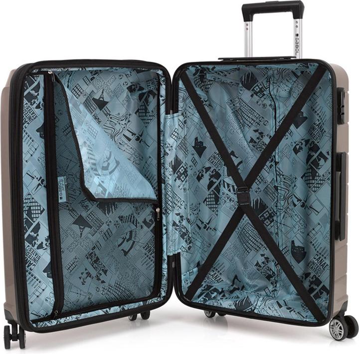 Actual product image Gabol Midori 4-wheel suitcase set 3 pcs. (215 l, XL (from 140l))