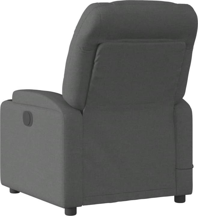 Immagine prodotto VidaXL Sedia da massaggio in tessuto grigio scuro,Colore: Grigio scuro, Materiale