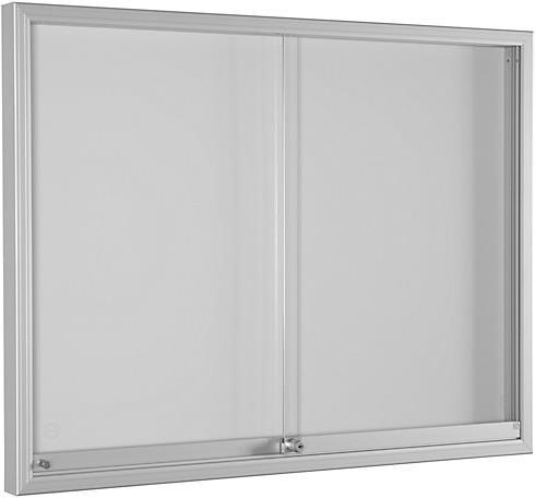 Image du produit Schaar-Design Vitrine à portes coulissantes (Tableau noir, 74,5 x 97,5 cm)