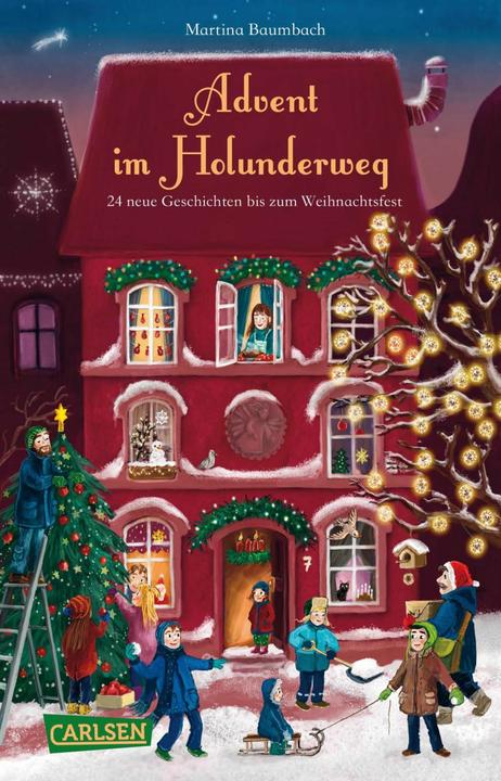 Produktbild Advent im Holunderweg - 24 neue Geschichten bis zum Weihnachtsfest (Martina Baumbach, Verena Körting, Deutsch)