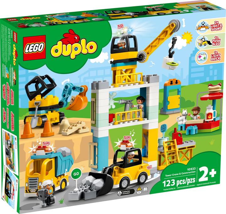 Produktbild LEGO End-Of-Live Set Grosse Baustelle mit Licht und Ton - 10933 NEU! Teile 123x (10933)