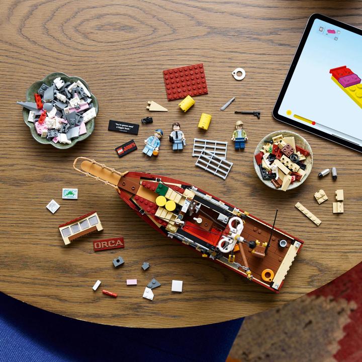 Produktbild LEGO Der weisse Hai (21350, LEGO Ideas, LEGO Seltene Sets)