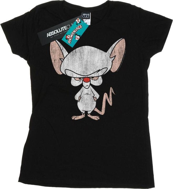 Actual product image Universal Textiles Womens/Ladies The Brain Classic Pose Cotton T-Shirt (S)