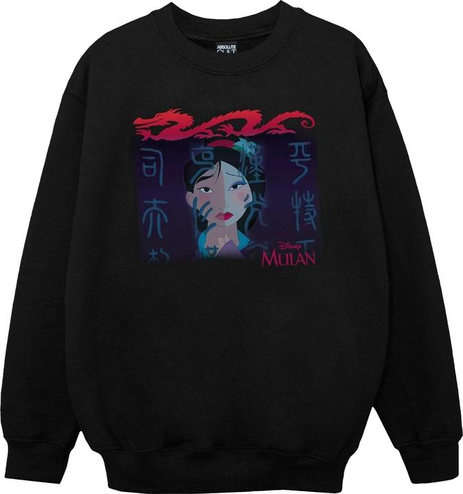 Produktbild Disney Mulan Geisha Face Sweatshirt Mädchen (140, 146)