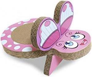 Croci Spa butterfly scraper for cats 25x38x20cm