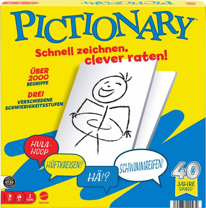 Actual product image Mattel Games Pictionary (German)
