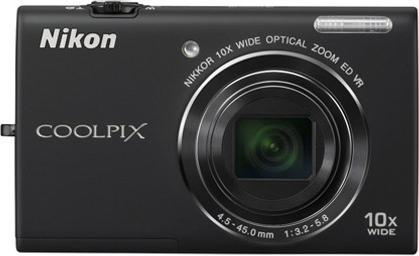Image du produit Nikon Coolpix S6200, 16MP, Zoom 10x, Vidéos HD, Noir (1/2,3'')