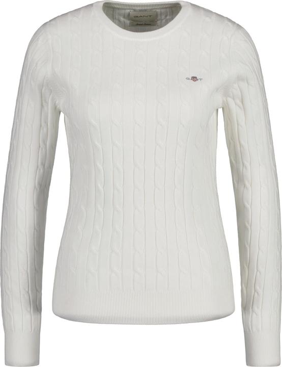 Actual product image GANT Stretch Cotton Cable C-Neck (S)