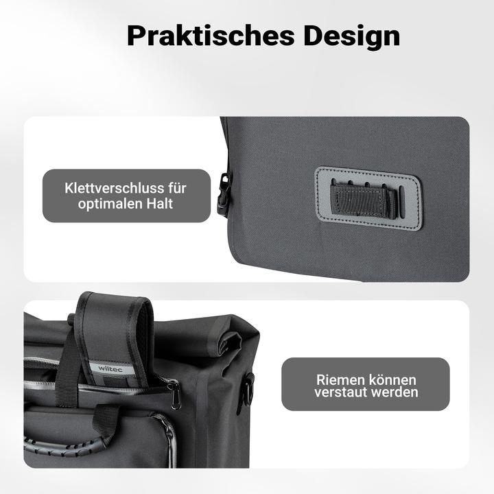 Immagine prodotto Wiltec Gepäckträgertasche (25 l, Borsa portapacchi)