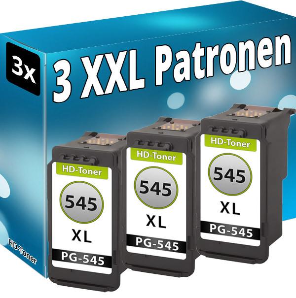 Immagine prodotto Druckfuxx 3x TINTE PATRONEN PG-545 XL für CANON MG2550s MG2555s MG2940 MG2950S b
