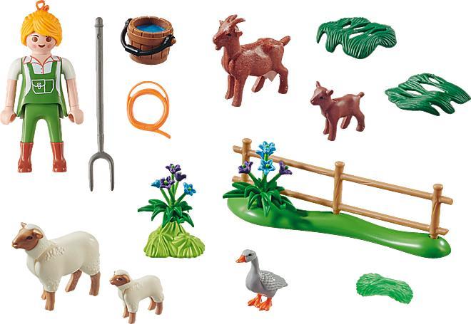 Actual product image Playmobil 70608 Gift set farmer with meadow animals (70608, Playmobil Country)