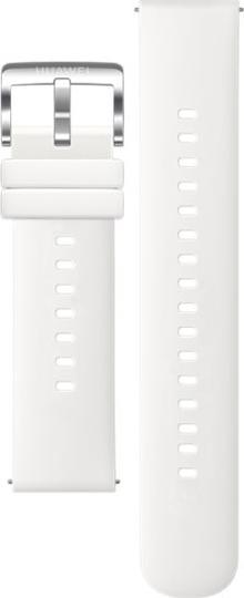 Actual product image Huawei Fluoroelastomer Strap (Glacier White) 22m, for Watch GT Series (42mm) WATCH 3 Series, EasyFit (Fluoroelastomer)